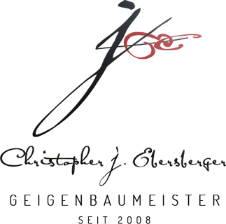 Christopher Ebersberger - Geigenbaumeister seit 2008